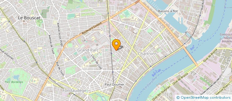 localisation de l'entreprise OWCONSEILS à BORDEAUX