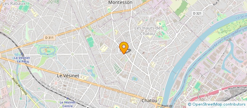 localisation de l'entreprise OWEANN  CHATOU