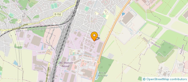 localisation de l'entreprise OWEB à BRETIGNY-SUR-ORGE
