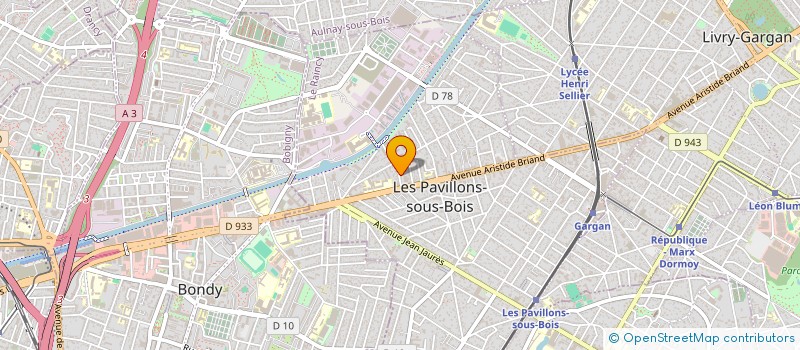 localisation de l'entreprise OWEKIA à LES PAVILLONS-SOUS-BOIS
