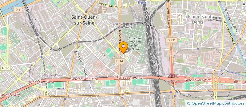 localisation de l'entreprise OWEN à SAINT-OUEN-SUR-SEINE