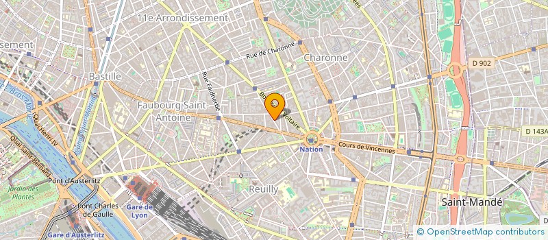 localisation de l'entreprise OWEN & DEMELIER CORPORATION  PARIS