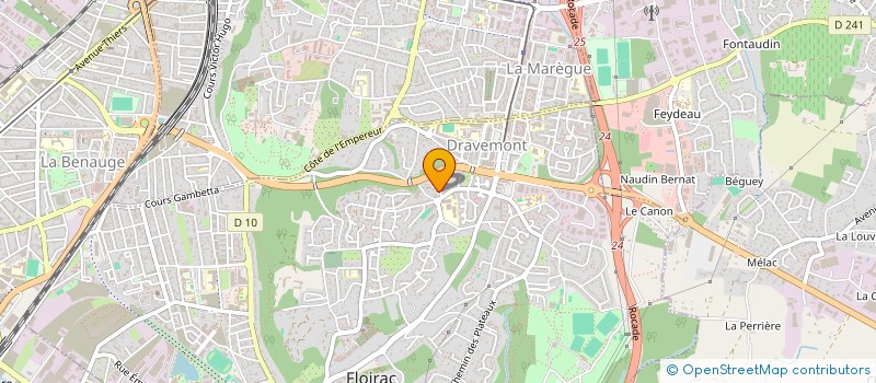 localisation de l'entreprise OWENS  FLOIRAC