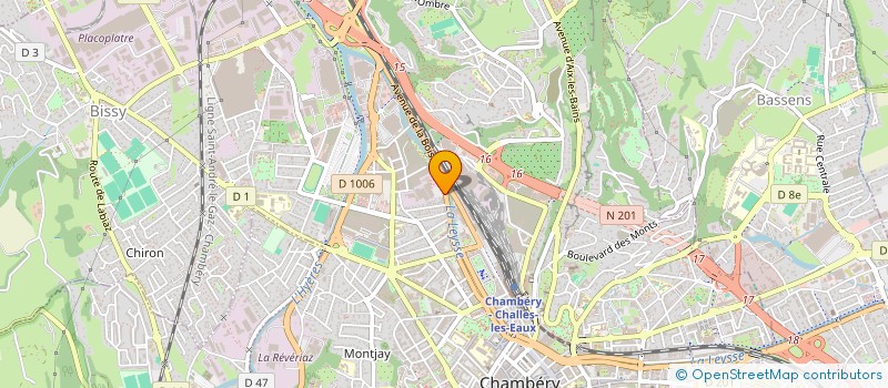 localisation de l'entreprise OWENS CORNING FRANCE  CHAMBERY