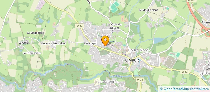 localisation de l'entreprise OWEO à ORVAULT