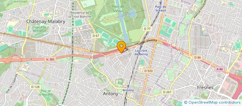localisation de l'entreprise OWI à ANTONY
