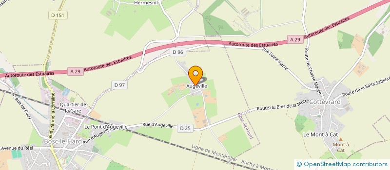 localisation de l'entreprise OWIM BOE COUVERTURE  BOSC-LE-HARD