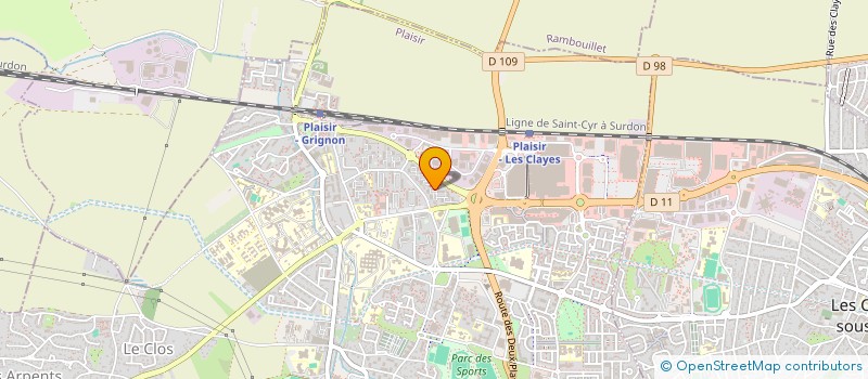 localisation de l'entreprise OWL AIRSOFT  PLAISIR