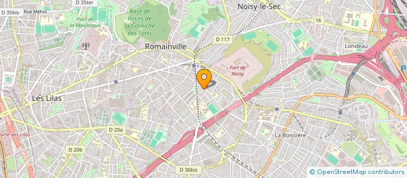localisation de l'entreprise OWL INSIGHT  ROMAINVILLE