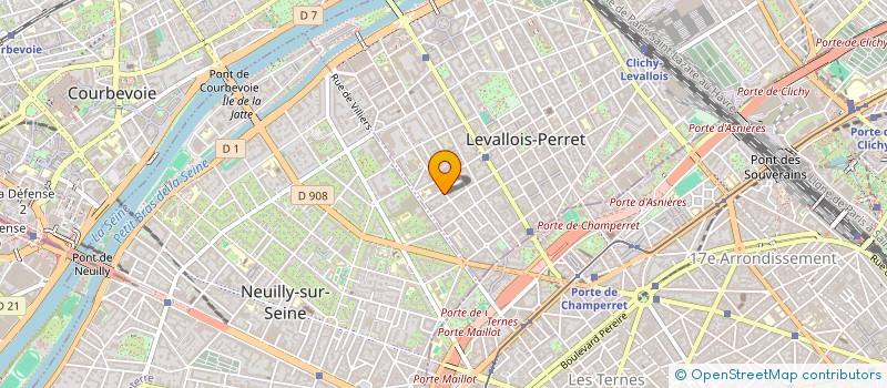 localisation de l'entreprise OWL PROPERTIES à LEVALLOIS-PERRET