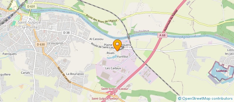 localisation de l'entreprise OWLEY à SAINT-SULPICE-LA-POINTE