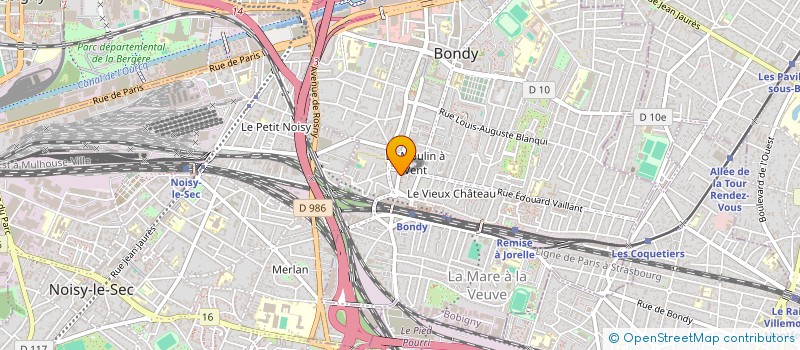 localisation de l'entreprise OWLTECH à BONDY