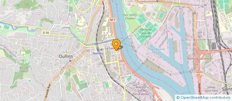 localisation de l'entreprise OWLY JUNIOR ACADEMY  SAINT-GENIS-LAVAL