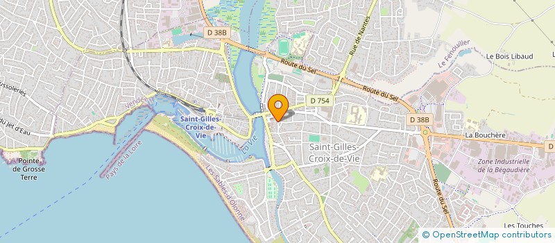 localisation de l'entreprise OWMEL à SAINT-GILLES-CROIX-DE-VIE