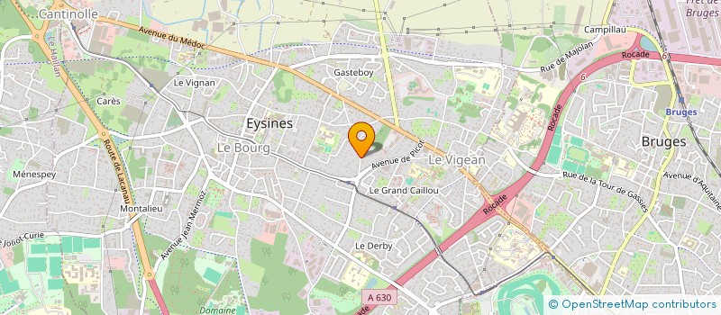 localisation de l'entreprise OWN BOOST  BORDEAUX