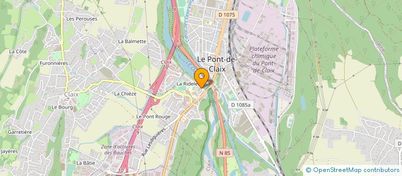 localisation de l'entreprise OWONESS  CLAIX