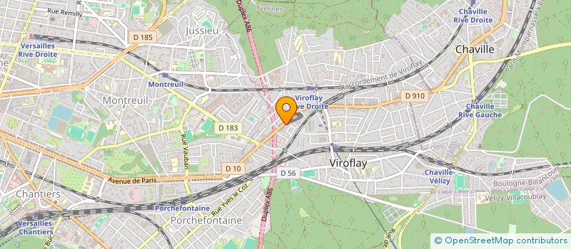 localisation de l'entreprise OWREIZ à VIROFLAY