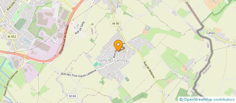 localisation de l'entreprise OWV  SAILLY-LEZ-LANNOY