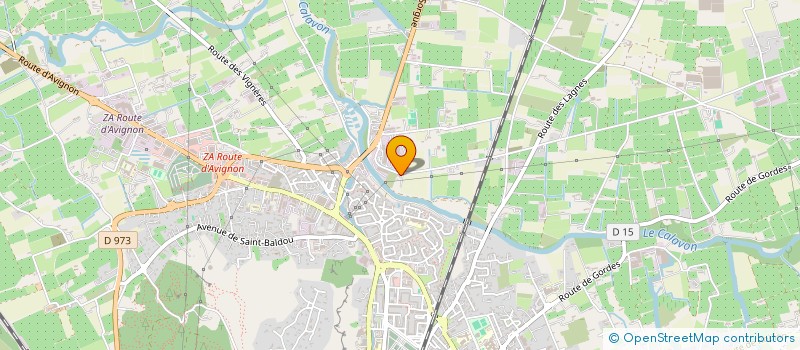 localisation de l'entreprise OX  CAVAILLON