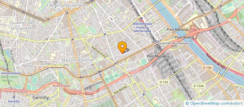 localisation de l'entreprise OX BRIDGE  PARIS