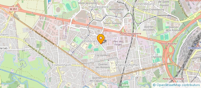 localisation de l'entreprise OX - HOME à STRASBOURG