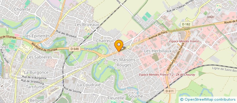 localisation de l'entreprise OX LOISIRS  NIORT