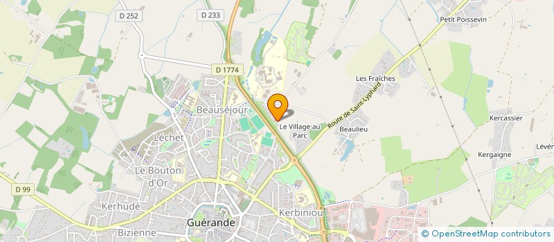 localisation de l'entreprise OXA TECHNOLOGIES à GUERANDE
