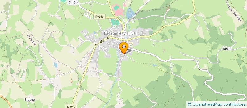 localisation de l'entreprise OXALA  LIVERNON