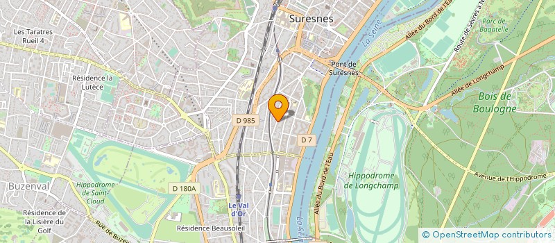 localisation de l'entreprise OXALAPROD à SURESNES