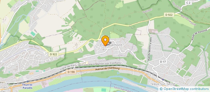 localisation de l'entreprise OXALIS  EVECQUEMONT