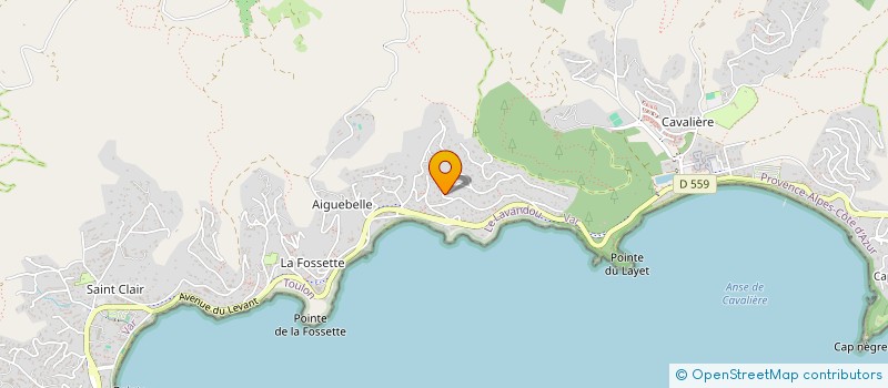 localisation de l'entreprise OXALIS à LE LAVANDOU