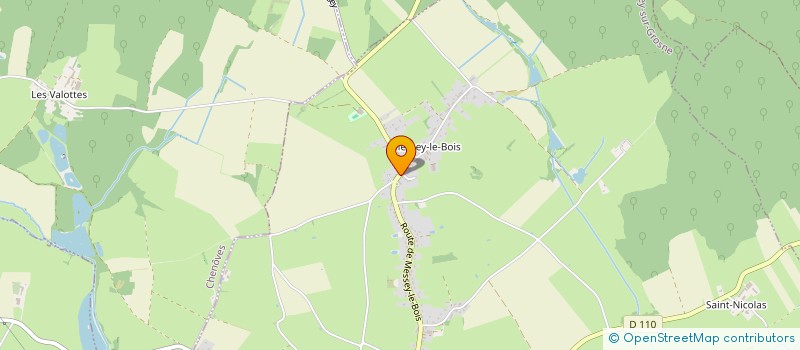 localisation de l'entreprise OXALIS  MESSEY-SUR-GROSNE