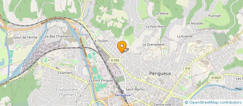 localisation de l'entreprise OXALIS à PERIGUEUX