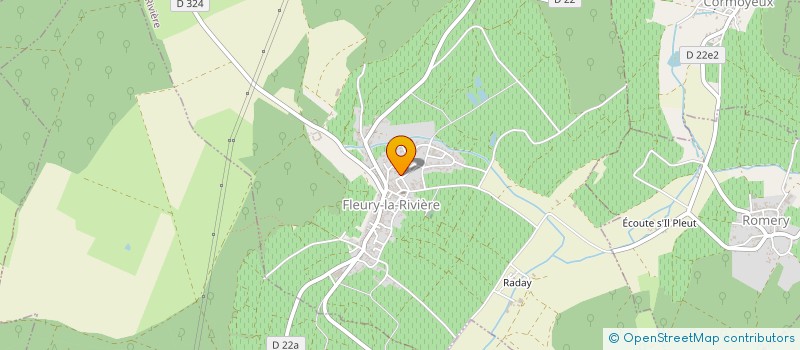 localisation de l'entreprise OXALIS à ŒUILLY