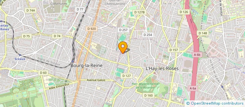 localisation de l'entreprise OXALIS CONSULTING  L'HAY-LES-ROSES