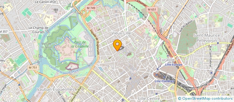 localisation de l'entreprise OXALIS ET BERGAMOTE à LILLE