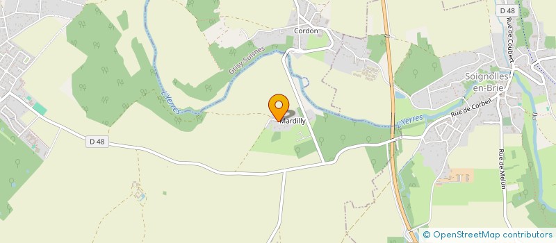 localisation de l'entreprise OXALYS  EVRY-GREGY-SUR-YERRE