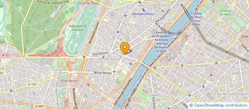 localisation de l'entreprise OXANA COUTURE  PARIS