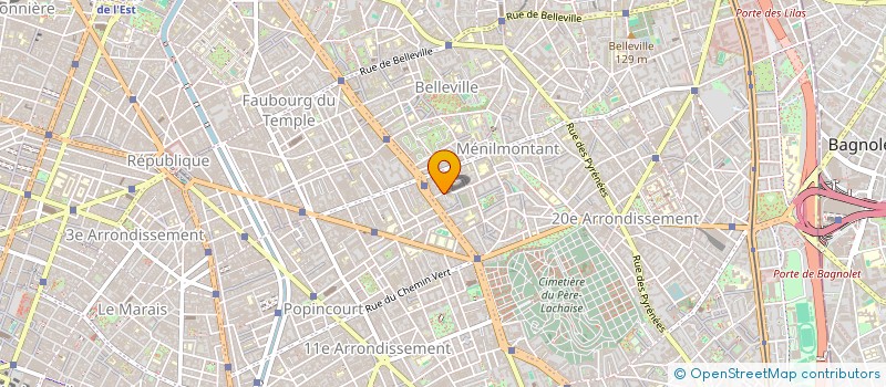 localisation de l'entreprise OXANE  PARIS