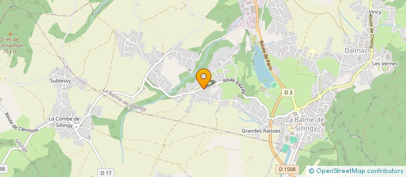 localisation de l'entreprise OXAPARK  LA BALME-DE-SILLINGY