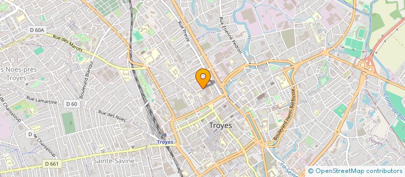 localisation de l'entreprise OXAVE à TROYES