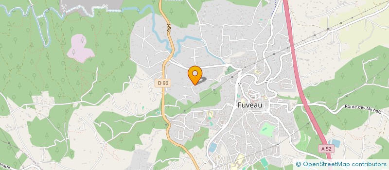 localisation de l'entreprise OXAZ à FUVEAU