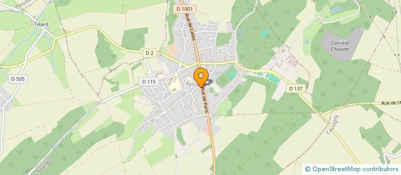 localisation de l'entreprise OXBO  NOAILLES