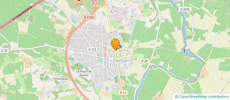 localisation de l'entreprise OXCI GRAPHICS  BESSAN