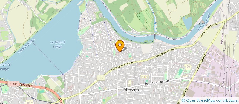 localisation de l'entreprise OXEBO  MEYZIEU