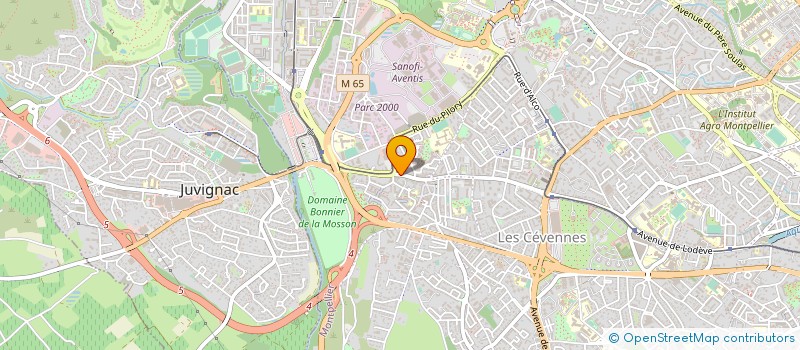 localisation de l'entreprise OXECLEANE à MONTPELLIER