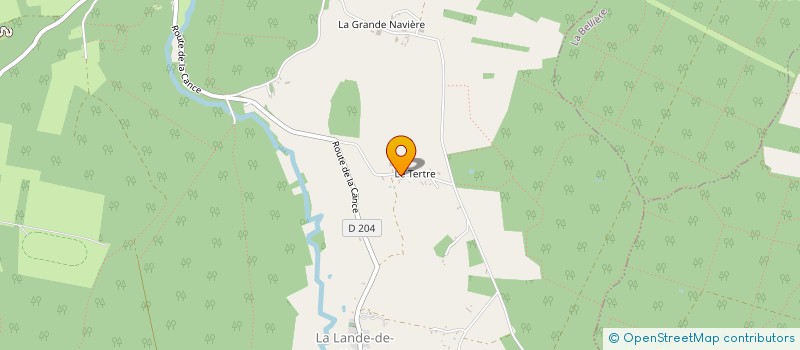 localisation de l'entreprise OXER DE JOIGNY à LA LANDE DE GOULT