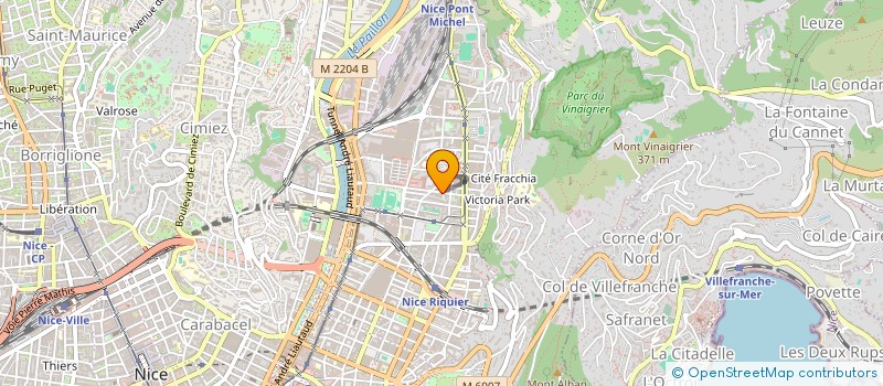 localisation de l'entreprise OXEVIA  NICE