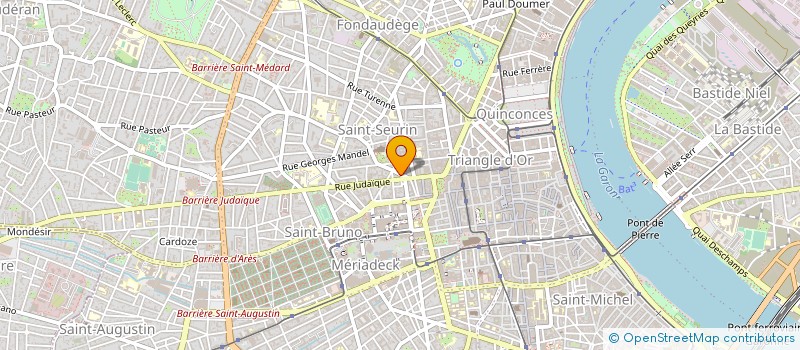 localisation de l'entreprise OXFORD ARMS à BORDEAUX