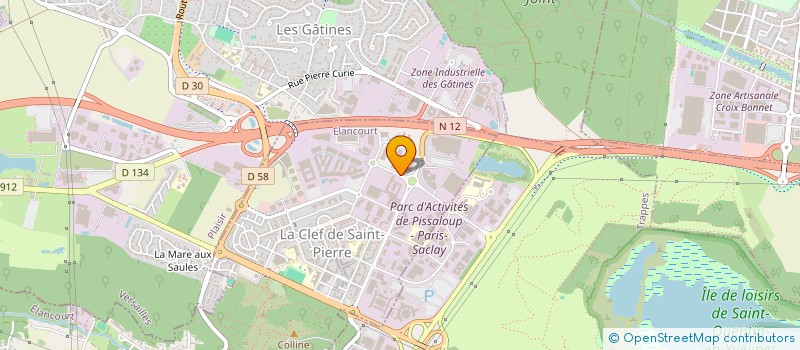 localisation de l'entreprise OXFORD AUTOMOTIVE EUROPE à ELANCOURT